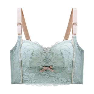 内衣夏季薄款女小胸聚拢调整型收副乳防下垂上托矫正文胸显大胸罩