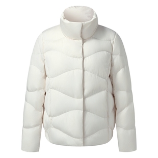 【95白鹅绒】歌莉娅短款轻薄羽绒服女冬季2025新款小个子立领外套