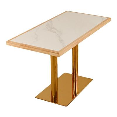 实木岩板餐桌商用桌椅餐厅岩板桌