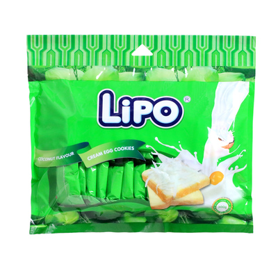 越南进口lipo面包干小包装饼干