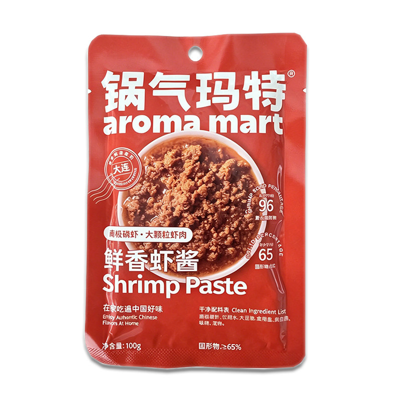 大连特产鲜虾酱厨房调味品特级开袋即食正宗海鲜酱鲜香不腥调味品
