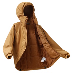 “鸟”比羽绒还保暖的棉服！户外轻量P棉外套防冷风运动连帽棉衣