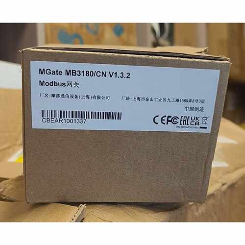 议价MOXA MGate MB3180 1口标准网关 MODBUS网关 现货