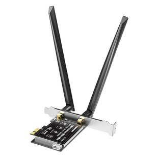 COMFAST PCIE无线网卡5G双频蓝牙5.4WIFI7台式机网卡支持AMD系统蓝牙适配器PCIe接口wifi接收器CF-BE650