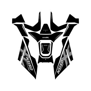 适用于26款本田NS150XC油箱贴装饰贴纸防刮防滑改装配件装甲贴膜