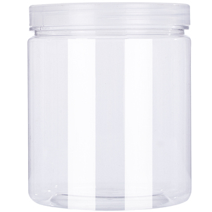 50塑料瓶透明带盖密封罐溶豆茶叶食品级pet包装罐子杂粮收纳储物