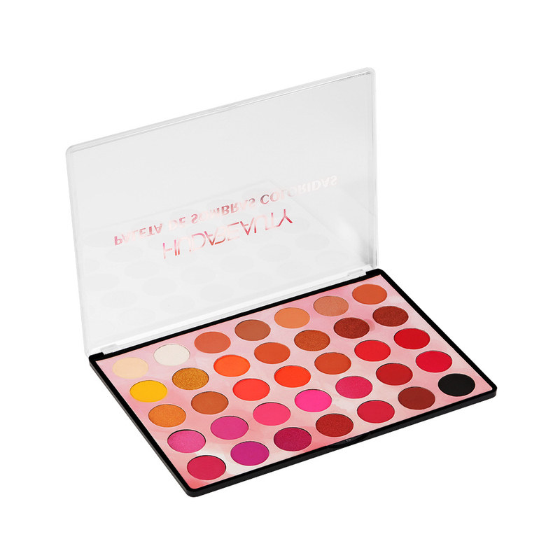 胡达美丽 Eyeshadow Palette眼影盘欧美风35色大盘彩妆化妆师专用