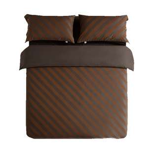 音色家居高级感提花四件套纯棉全棉轻奢简约被套床单床笠床上用品