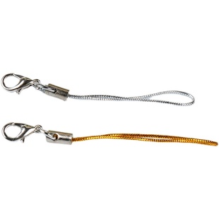 手机挂绳吊饰配件金属圈手机链挂链带短款饰品配件挂绳龙虾扣吊饰