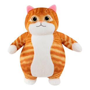 胖橘猫抱枕可爱呆萌猫咪玩偶毛绒玩具公仔睡觉娃娃男大号生日礼物