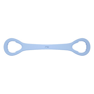 李宁拉力器男士健身力量训练背开肩练胸热身拉伸八字加厚加宽硅胶