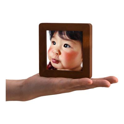 冰凡实木迷你摆台免费洗照片