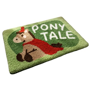 大江浴室地垫吸水卫生间马年加厚脚垫家用厕所洗手间门口防滑地毯