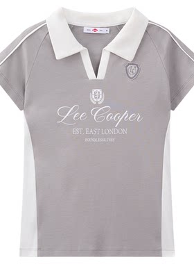 LeeCooper夏季透气显瘦POLO衫