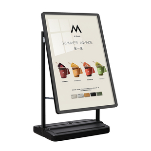 户外展架门店kt板海报架宣传展架立式落地式招聘广告牌展示牌支架