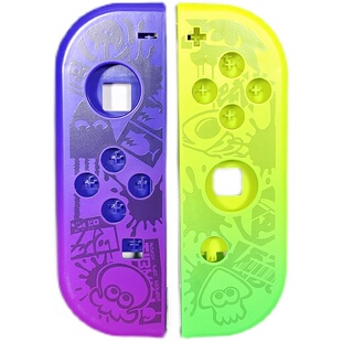 Switch手柄壳外壳喷射战士3限原装手柄改装壳更换替换壳ns改造壳