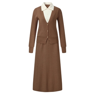 首降|歌莉娅套装裙2025新款秋季穿搭一整套大方得体两件套女