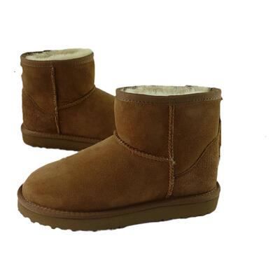 羊皮毛一体保暖棉鞋男女款情侣鞋