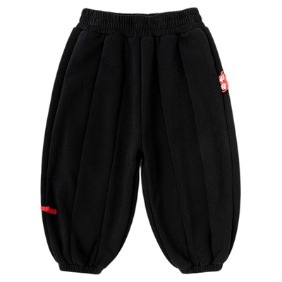 嘟嘟家儿童年装新中式男童长裤