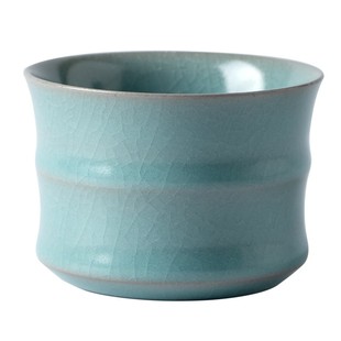 爱曼器  霁泽窑汝窑开片天青盖碗公道主人杯合集