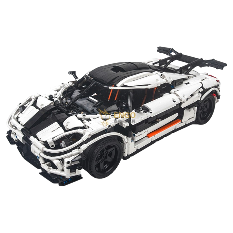 拼图拼搭科技柯尼塞格跑车成人高难度拼装中国积木玩具模型23002