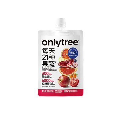 onlytree21果蔬液体沙拉蛋白肽