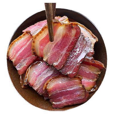 正宗柏树熏烤恩施湖南特产火腿