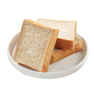 爸爸糖全麦面包无糖精早餐吐司片营养代餐零食整箱饱腹粗粮食品纯