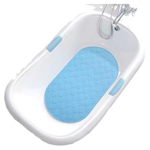 环保宝宝婴儿洗澡硅胶地垫无味浴盆防滑垫儿童浴室卫生间淋浴垫子