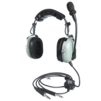 头戴式头戴式航空耳机飞行员