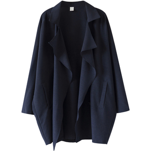 2026新款春夏季薄款风衣外套女七分袖单层宽松外搭防晒中袖薄上衣