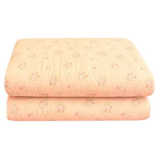 双层纱木槿花柔软棉纱被套单人被罩可定制加大被套韩式碎花款褥套