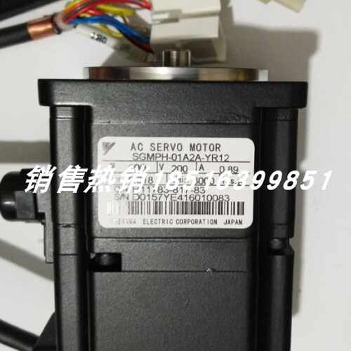 议价SGMPH-01A2A-YR12 安川伺服电机100W 绝对值 质保1年