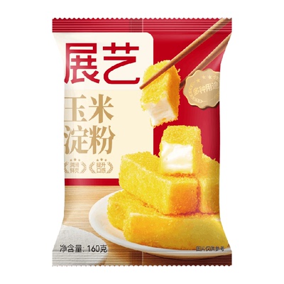 包邮展艺玉米淀粉生粉勾芡160g