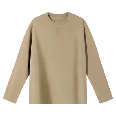 PSO Brand 男装女装【可机洗羊毛莫代尔混纺】慵懒宽松长袖打底衫