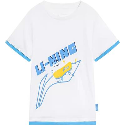 李宁儿童短袖短裤夏季运动套装
