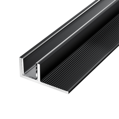 铝合金玻璃卡槽耐磨耐用优质选材