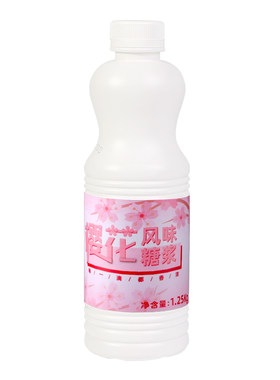 樱花风味糖浆网红樱花拿铁原料