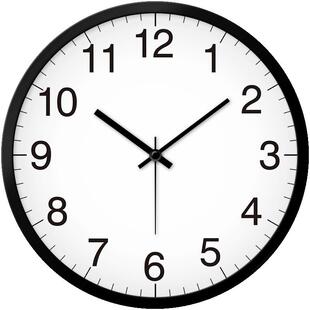 电波挂钟客厅北欧轻奢电子时钟现代简约大气钟表时尚静音挂表挂墙