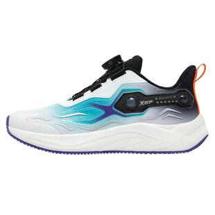 特步童鞋男童跑步鞋春秋季儿童运动休闲百搭防滑旋转扣中大童跑鞋