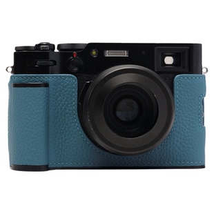 cam-in 富士x100vi保护套x1006代togo纹皮套手柄相机套黑色底座壳