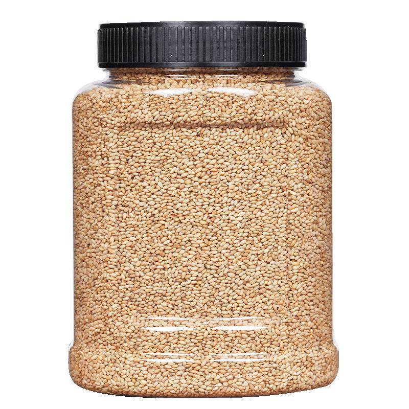 炒熟白芝麻1000g罐装调味料芝麻
