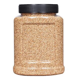 现炒熟白芝麻1000g罐装农家即食烘培商用熟芝麻5斤烧烤调味撒料