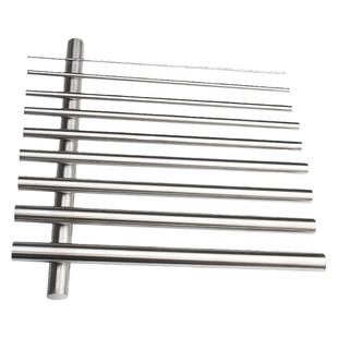 04不锈钢光圆 实心圆棒圆钢 不锈钢棒直条六角黑棒零切加工