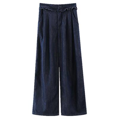 设计感小众小个子裤子