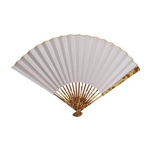 文玩折扇梅妃合青斑竹空白扇面扇子中国风95寸夏季古风汉服折叠扇