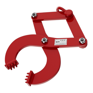 钻板夹木托夹钳托盘夹2吨1T3吨5T卸货柜牵引器木箱夹子起重夹具