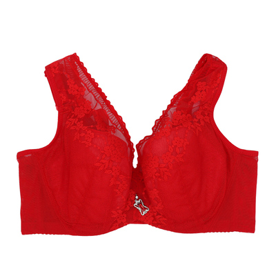 随意软钢圈大胸显小青年女性文胸