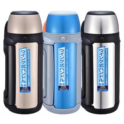 不锈钢保温杯TIGER/虎牌带背带