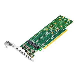 Linkreal M.2NVMe扩展卡 PCIe4.0 X16转4口硬盘 支持22110SSD满速